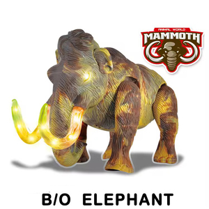 Juguete de plástico con pilas para caminar, juguete de elefante con sonido y Luz - Product Image 3