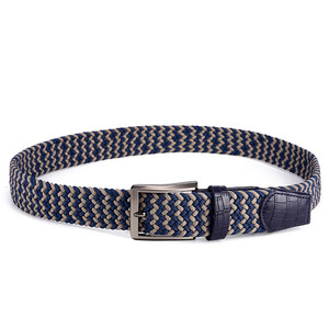 3513 School Men/Ladies Geflochtener elastischer Stretch gurt Echtes Leders chwanz Hot Top im Jahr 2022 - Product Image 5