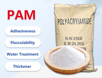 Polyacrylamide APAM de 35 millions de poids moléculaires, 99,8 %, floculant pour le lavage du sable et le traitement des eaux usées pétrolières