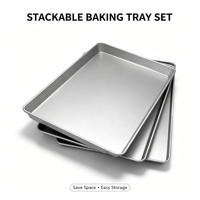 Fournisseur de plateaux de cuisson commerciaux, plaque en aluminium et acier inoxydable sur mesure pour boulangerie, usine alimentaire