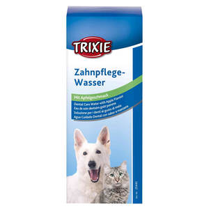 Soins dentaires Trixie, saveur pomme, pour chiens et chats, 300 ml - Product Image 1
