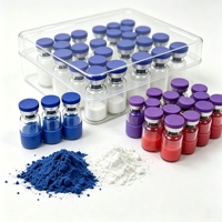 Matières premières cosmétiques en poudre de haute pureté CAS 89030955 Formule moléculaire C14H21CuN6O6 Produits chimiques pour les soins capillaires Détergent brut