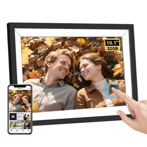 Fabricant OEM 10,1" écran tactile horloge cadre photo numérique avec vidéo 32 Go Android Wi-Fi - Product Image 1