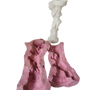 แม่พิมพ์รูปปั้นสวนทำจากพลาสติกทำจากยางซีเมนต์รูปหล่อคอนกรีตกระถางดอกไม้กระถางดอกไม้ไฟเบอร์กลาสซิลิโคนสำหรับใช้ในครัวเรือน - Product Image 5