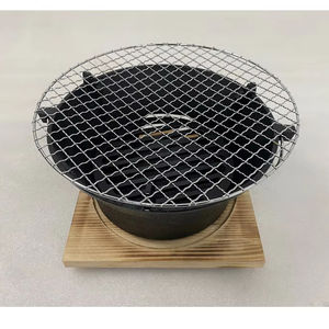 Barbecue portable rond en fonte pour la maison, le <span class=keywords><strong>camping</strong></span>, <span class=keywords><strong>les</strong></span> pique-niques, <span class=keywords><strong>les</strong></span> voyages en plein air, l'île du <span class=keywords><strong>paradis</strong></span> - Product Image 1