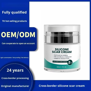 Özel etiket hyaluronik asit silikon skar temizleme kremi-organik hasarlı cilt beyazlatma sıkma jel savaş sivilce streç - Product Image 3