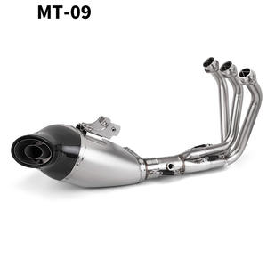 Sistema Completo de Escape para Motocicleta, Silenciador Modificado para YAMAHA MT-<span class=keywords><strong>09</strong></span> MT09 FZ-<span class=keywords><strong>09</strong></span> FZ09 FJ-<span class=keywords><strong>09</strong></span> FJ09 <span class=keywords><strong>TRACER</strong></span> 900 GT 2014 - <span class=keywords><strong>2020</strong></span> - Product Image 6