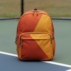 Sac à dos Pickleball Big-Block Scrap pour 2 raquettes avec poche pour bouteille d'eau, en Ripstop recyclé, logo personnalisé, vente en gros - Product Image 3
