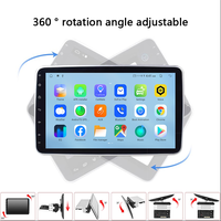 10.1 pouces 1 Din Android lecteur de voiture écran partagé DSP tableau de bord stéréo intégré GPS MP3 360 degrés rotation panneau détachable
