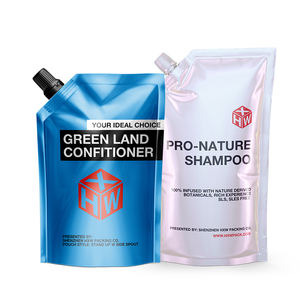 Sacs d'emballage avec poignée, impression personnalisée Recyclable 1L 3L 5L huile <span class=keywords><strong>moteur</strong></span> de voiture étanche Fiol Mylar Stand-up bec verseur - Product Image 4