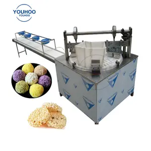 Fabrik Sesam Ball Rounder Hersteller Maschine Pop Reis Bar ehemalige Maschine Puf freis Snack-Maschine