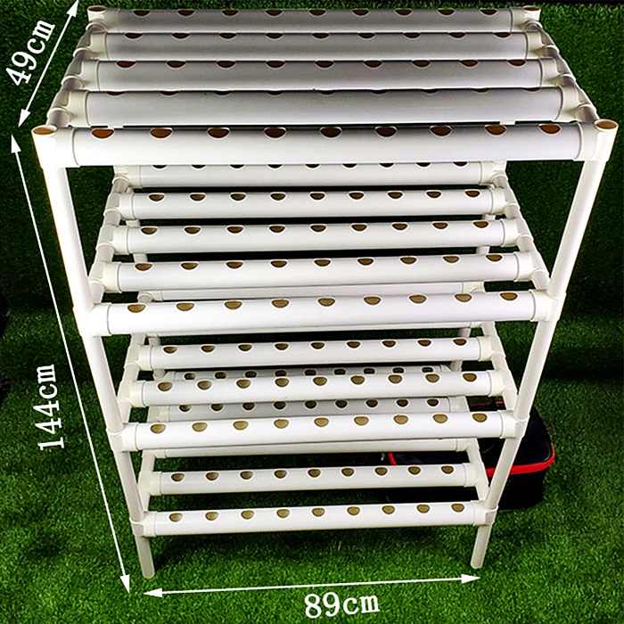 VEVOR 36 Holes Hydroponic Grow Kit Plastic Hydroponic System (2-in ...