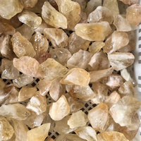 Pierres semi-précieuses brutes naturelles en gros, citrine dorée du Brésil, cristaux bruts pour la décoration