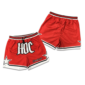 Pantalones cortos deportivos OEM con diseño de serie personalizado, logotipo de sublimación, pantalones cortos de baloncesto para hombre con malla de bolsillo y nombre del equipo - Product Image 5