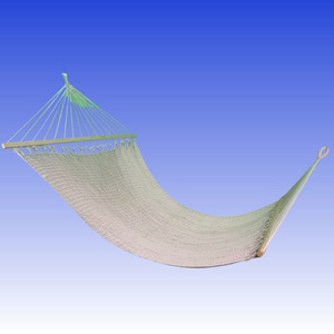 <span class=keywords><strong>Hamac</strong></span> en maille de coton tissé <span class=keywords><strong>Double</strong></span> haute densité de haute qualité <span class=keywords><strong>hamac</strong></span> de camping en plein air en corde de coton balançoire <span class=keywords><strong>hamac</strong></span> anti-renversement - Product Image 4
