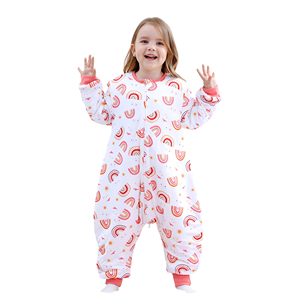 Manta Envolvente de Alta Calidad para Bebés, Saco de Dormir para Niños Pequeños, Algodón Orgánico, Diseño de Animales, Cierre de Cremallera, Transpirable, Manga Larga - Product Image 6