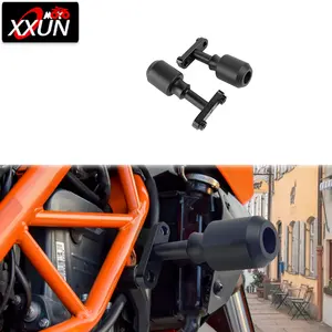 XXUN मोटर साइकिल फ्रेम स्लाइडर दुर्घटना रक्षक पैड कवर गिरने रक्षक गार्ड के लिए KTM ड्यूक 125 200 250 390 2017-2021