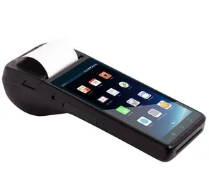 Vendita all'ingrosso di carta ricevuta pos mobile-3G portatile macchina POS Mini Android terminale pos mobile Con 58 millimetri Stampante termica macchine pos
