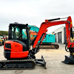 Miniexcavadora con Capacidad de Cazo de 0.03m, Cabina y Hoja Excavadora, Componentes Hidráulicos Eaton, Alta Potencia de Excavación - Product Image 1