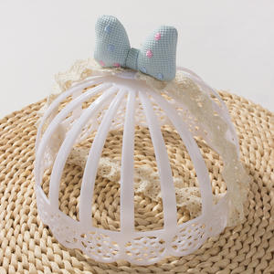 새로운 아기 머리띠 귀여운 3D 활 아기 액세서리 사계절 어린이를위한 경량 레이스 헤어 액세서리 - Product Image 6