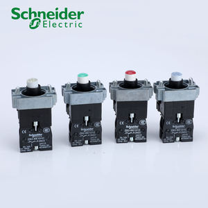 زر مؤشر مقاوم للماء من البلاستيك LED ، مع مستوى حماية IP65 ، مناسب للاستخدام الصناعي/زر رأس مسطح - Product Image 3