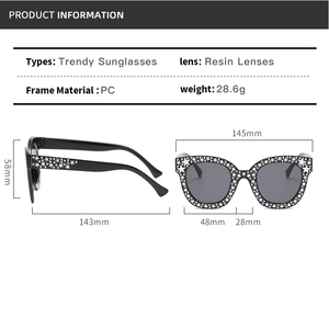 <span class=keywords><strong>Gafas</strong></span> <span class=keywords><strong>de</strong></span> <span class=keywords><strong>sol</strong></span> cuadradas con lentes degradadas <span class=keywords><strong>para</strong></span> <span class=keywords><strong>mujer</strong></span> con marco <span class=keywords><strong>de</strong></span> PC negro a granel <span class=keywords><strong>de</strong></span> diamantes <span class=keywords><strong>Gafas</strong></span> <span class=keywords><strong>de</strong></span> <span class=keywords><strong>Sol</strong></span> <span class=keywords><strong>de</strong></span> plástico <span class=keywords><strong>económicas</strong></span> - Product Image 4