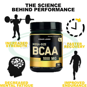 Complément alimentaire <span class=keywords><strong>protéiné</strong></span> BCAA créatine OEM pour l'entraînement, acides aminés halal végétaliens, capsules BCAA pour la croissance musculaire, la récupération et la force - Product Image 4