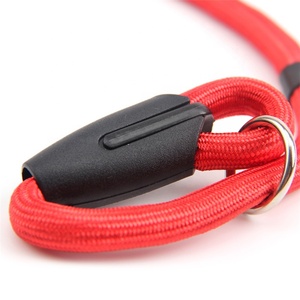 Collier et laisse pour chien en nylon tricolore robuste de couleur unie, modèle 2025 – Nouveauté irrésistible - Product Image 4