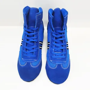 Woosung Latest Design Professional Sambo Training Equipment Sambo Wrestling Shoes