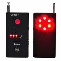 Détecteur d'écoute anti-espion Portable CC308 Signal sans fil RF Bug détecteur de caméra cachée détecteur anti-espion