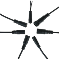 Câble convertisseur de charge USB 2.0 mâle à CC Câble d'alimentation de faisceau de câblage isolé en PVC 5.5x2.5mm
