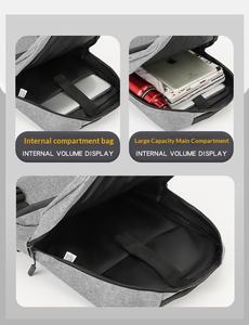 Conjunto de Mochila para Portátil 3 en 1 con Puerto de Carga USB - Mochila de Viaje Resistente al Agua con Bolsa Cruzada y Estuche - Product Image 5