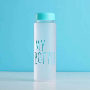 Bouteille d'eau réutilisable en plastique avec bouchon à vis, sans BPA, design moderne, pour activités de plein air, randonnée, camping, unisexe - Product Image 2