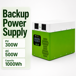 สถานีไฟฟ้าพกพาพร้อมแผงโซลาร์เซลล์ 500w - Product Image 2