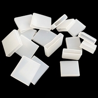 Capuchon de protection en silicone personnalisé, manchon antidérapant transparent en silicone pour cintres, housse antidérapante en silicone