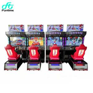 Machine d'arcade de course <span class=keywords><strong>Mario</strong></span> <span class=keywords><strong>Kart</strong></span> à monnayeur en gros, simulateur de conduite automobile - Product Image 6