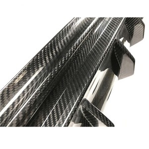 Lèvre de diffuseur de pare-chocs arrière en fibre de carbone pour BMW 540i 530i G30 G38 <span class=keywords><strong>W</strong></span>/ <span class=keywords><strong>M</strong></span> Sport 2017-2023 - Product Image 4