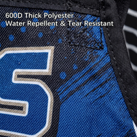 Bâche de tir de hockey PUCKPROS, cible de tir robuste pour entraînement de hockey sur glace en extérieur, équipement de hockey sur glace