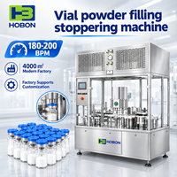 Machine de remplissage et de bouchage de flacons à grande vitesse 1ml 2ml 3ml 5ml 10ml, machines de remplissage et de bouchage automatiques personnalisées pour liquides et poudres