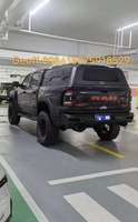 DODGE RAM 2500 GMC Hardtop Truck Bed Topper Aleación de aluminio Anti-Rust Smart Cap Impermeable Pickup Truck Canopy Camper Tailbox