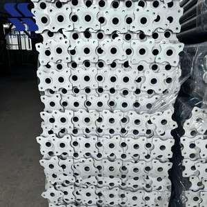 Accesorios de acero galvanizado en caliente con cabeza en forma de U y placa de flores para sistemas de andamios - Product Image 5