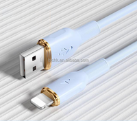 Cable USB Tipo-C de 27W 6A con Conductor de Cobre Puro para Carga Rápida y Sincronización de Datos para iPhone y iPad