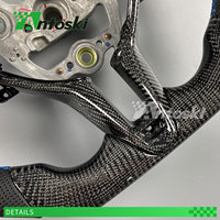 Pour Hyundai 2018-2026 Elantra N I20N I30N N-line : Volant personnalisé en fibre de carbone véritable pour améliorer l'intérieur