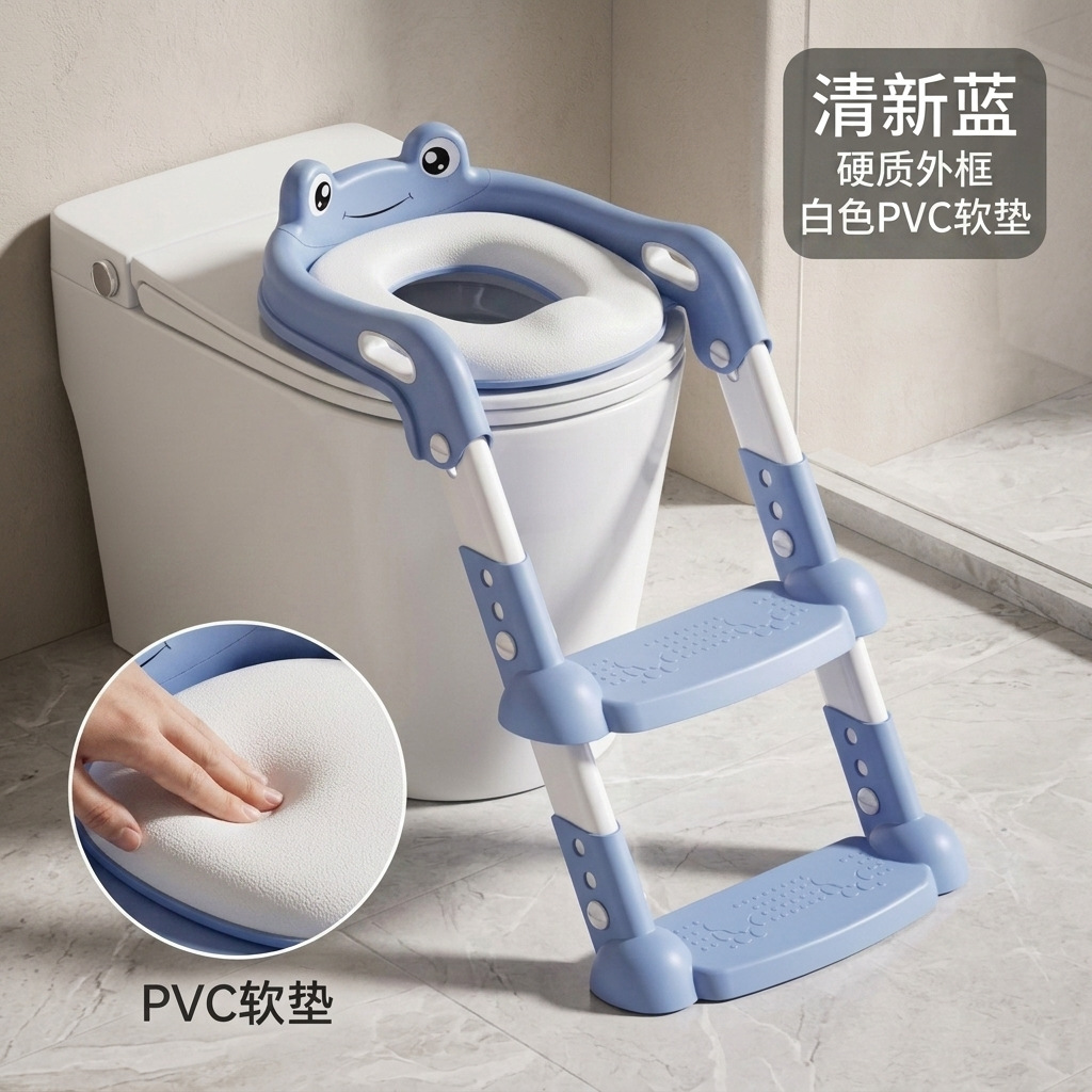 Blue PVC cushion