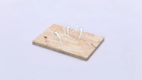 Panneau isolé structurel (SIP) en contreplaqué OSB 4x8, panneau OSB pour usage intérieur, marque verte, surface finie avec colle mélamine