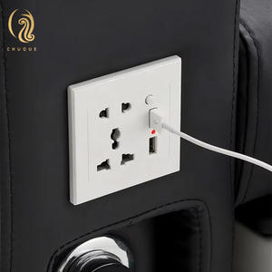 Bureau commercial Salon Design Pédicure Pied Spa Chaise De Massage Pédicure et Chaise À Ongles avec Massage Du Dos - Product Image 5