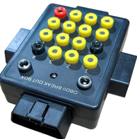 Kit de Prueba de Protocolo de Diagnóstico para Automóviles, Caja Conectora OBD de 16 Pines, Fuente de Alimentación para Vehículos, Caja de Conexión OBD2 CAN, Herramienta de Puente