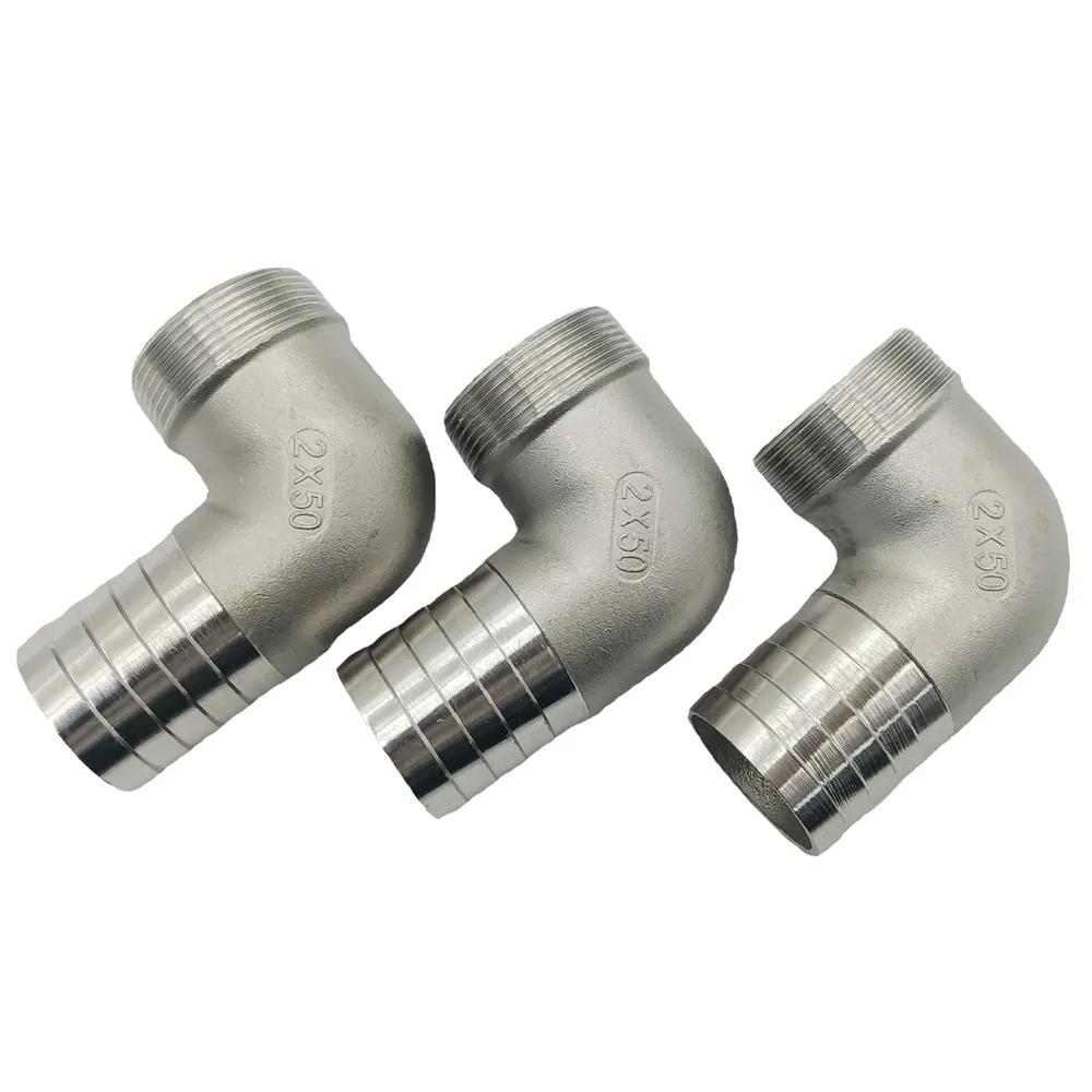 China Supplier Stainless Steel Fitting Female Bsp Npt 1/4"Threaded Plumbing Materials Pipe Fitting 90 Degree Elbow