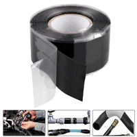 TOBS étanche Super fort tuyau plomberie réparation fils Wrap ruban auto-fusion Silicone joint radiateur tuyau fuite ruban