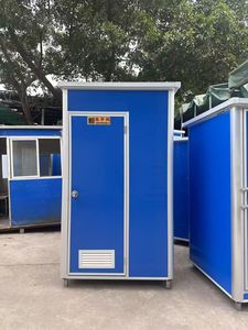Cabine de toilettes mobile durable, préfabriquée et portable <span class=keywords><strong>avec</strong></span> toilettes en céramique pour les parcs publics et les installations municipales - Product Image 5